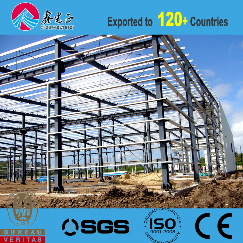 Prefabricated Industrial Commercial Steel Structure Warehouse Workshop