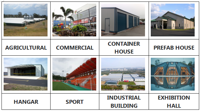 Steel Structure Product Range