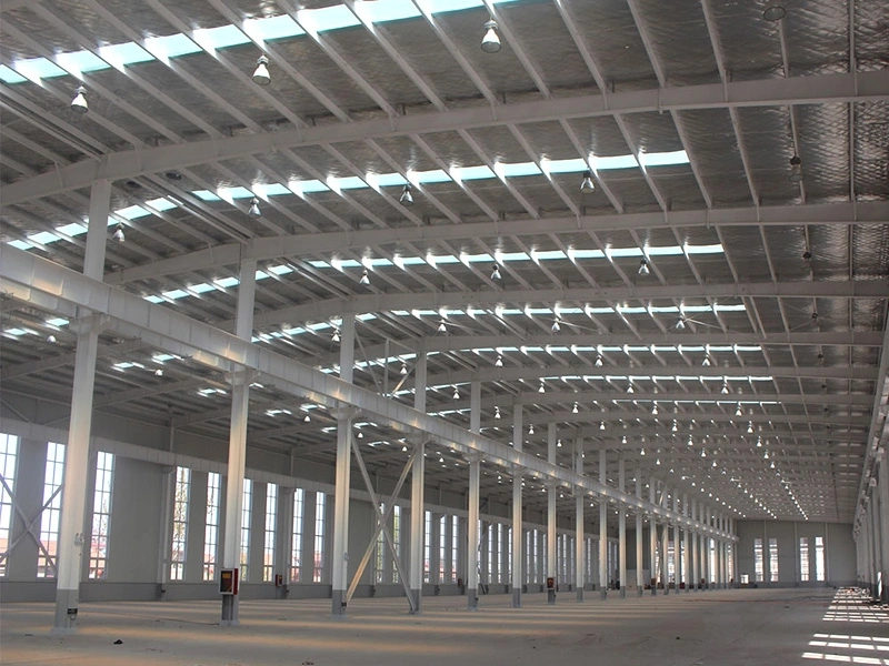 Steel Structure Workshop Beautiful And Firm Factory Shed