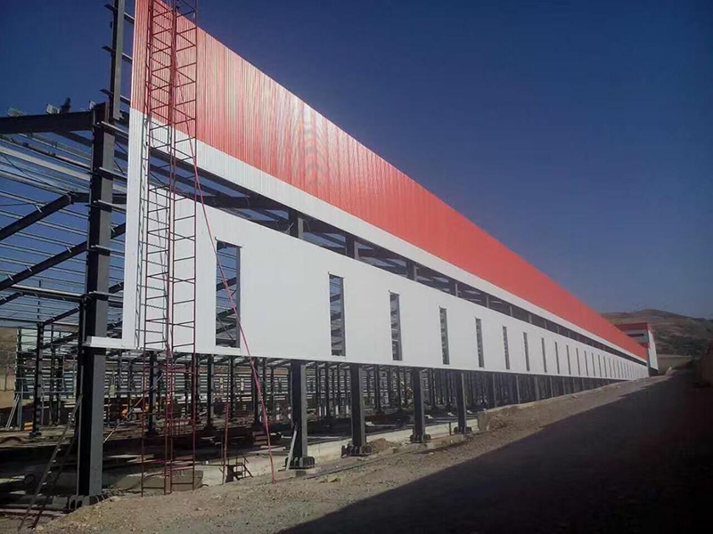 Prefabricated Steel Structure Workshop Construction Warehouse