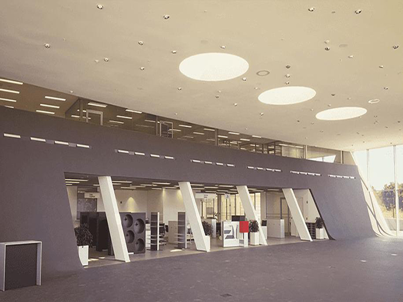 Multifunctional Building Audi Showroom Exhibition Hall in Uruguay