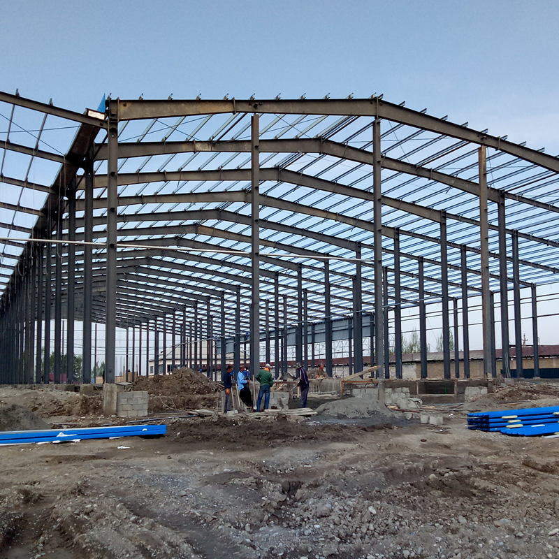 Prefabricated High Efficiency Durable Steel Structure Warehouse