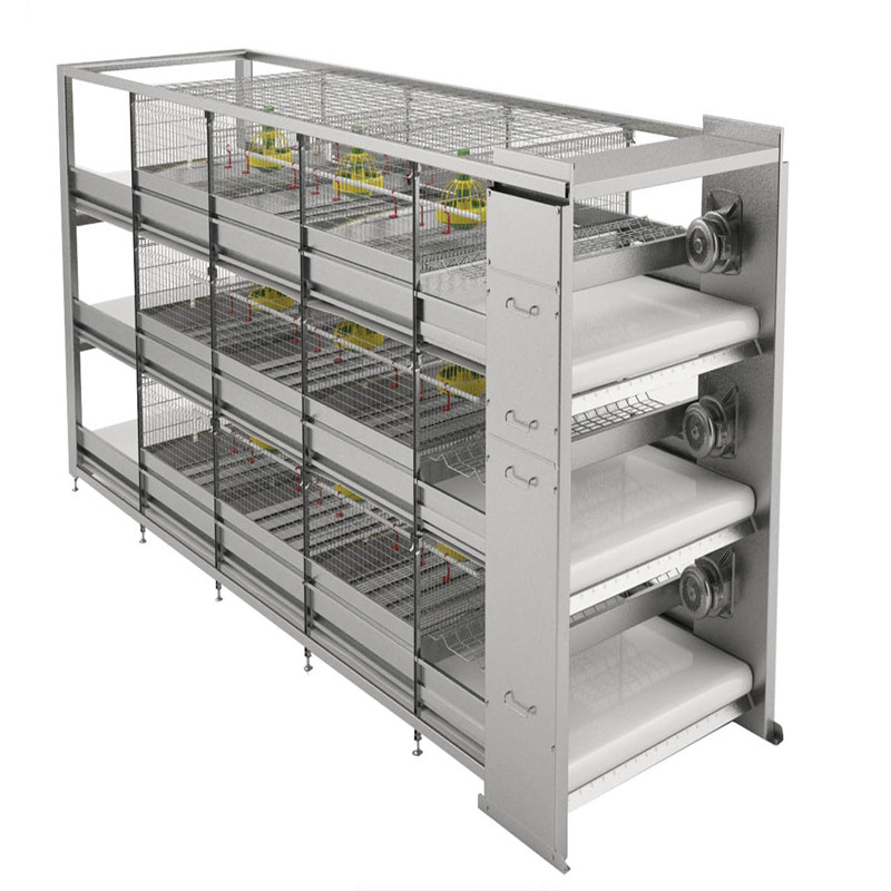 Automatic Poultry Farm Broiler Cage Chicken Equipment