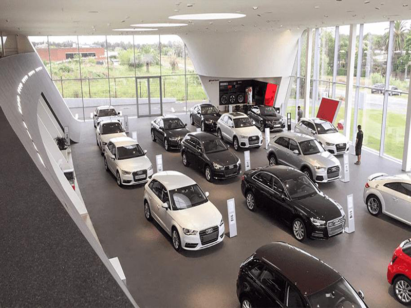 Multifunctional Building Audi Showroom Exhibition Hall in Uruguay