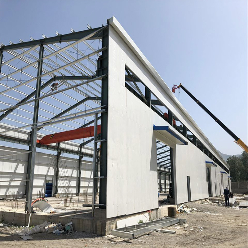 Pre-Engineered Galvanized Steel Structural Warehouse Construction