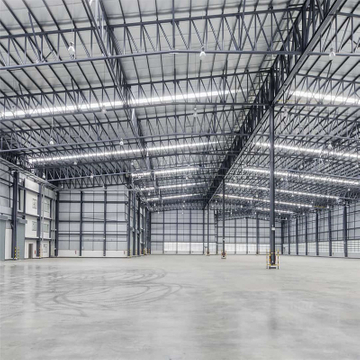 Good Insulation Fabricated Metal Buildings Steel Structure Warehouse