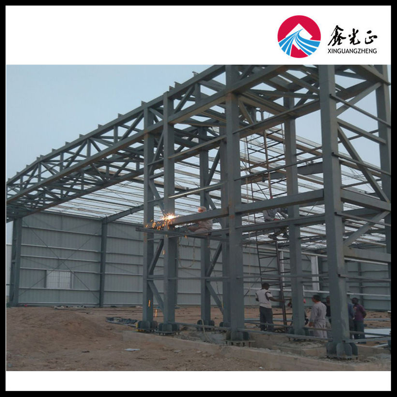 Prefabricated Rugged Steel Structure Material Prefabricated Hangar