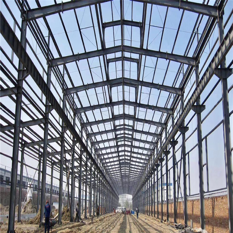 Large-Span Prefabricated Steel Storage Structure Warehouse