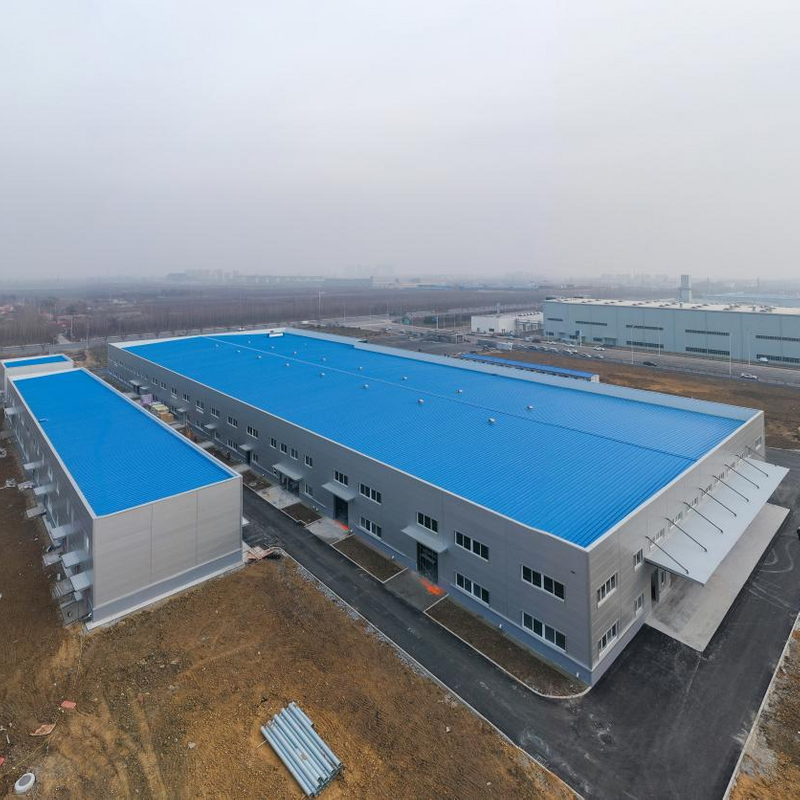 Large Span Prefabricated Steel Structure Workshop Factory