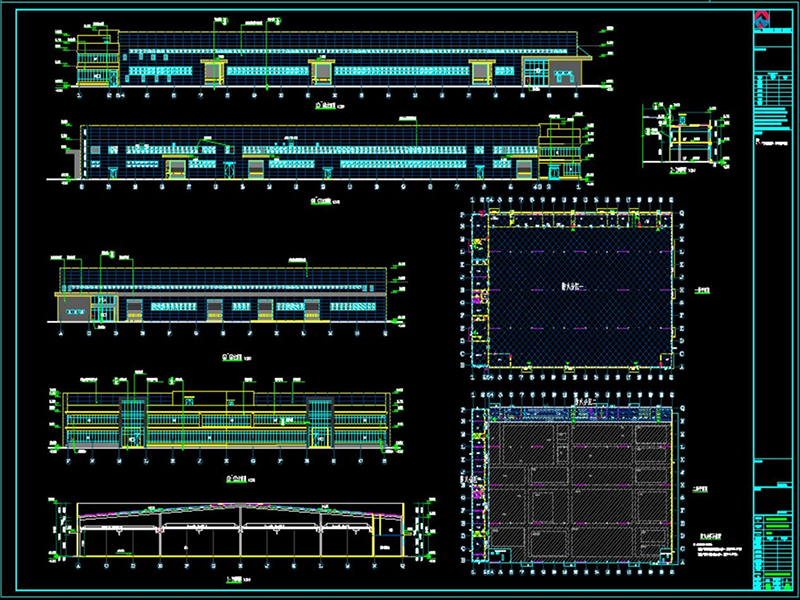 Large-scale Modern Intelligent Steel Structure Workshop Office Building