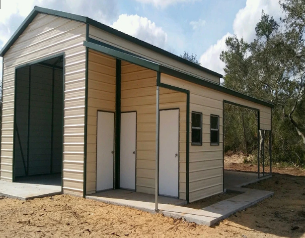 Beautiful And Affordable Steel Building Prefabricated Houses