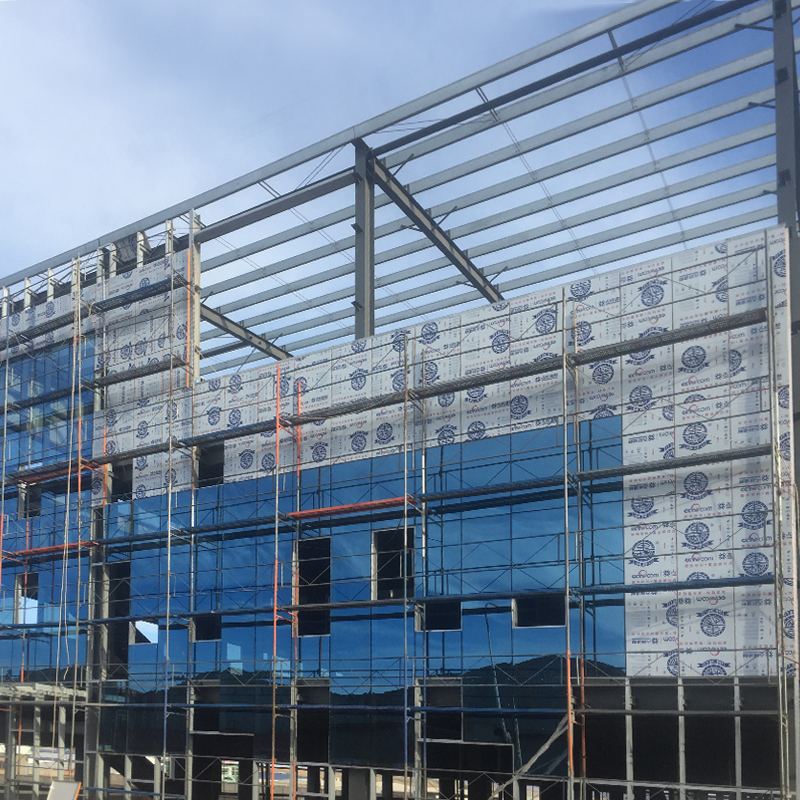 Multi-functional Steel Structure Building with Glass Curtain Wall