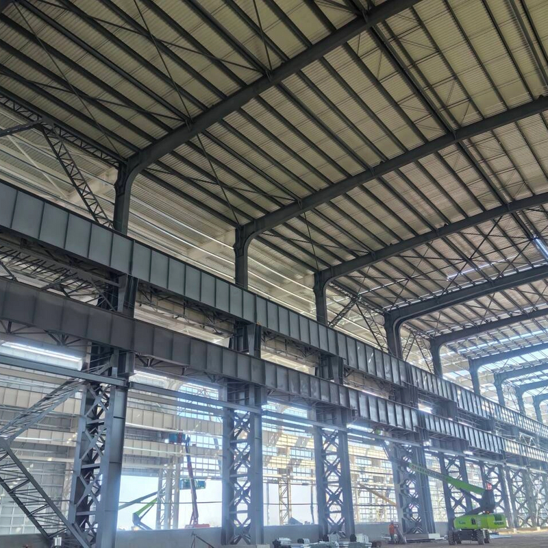 Prefabricated Galvanized Steel Structure Warehouse Building Can Be Designed