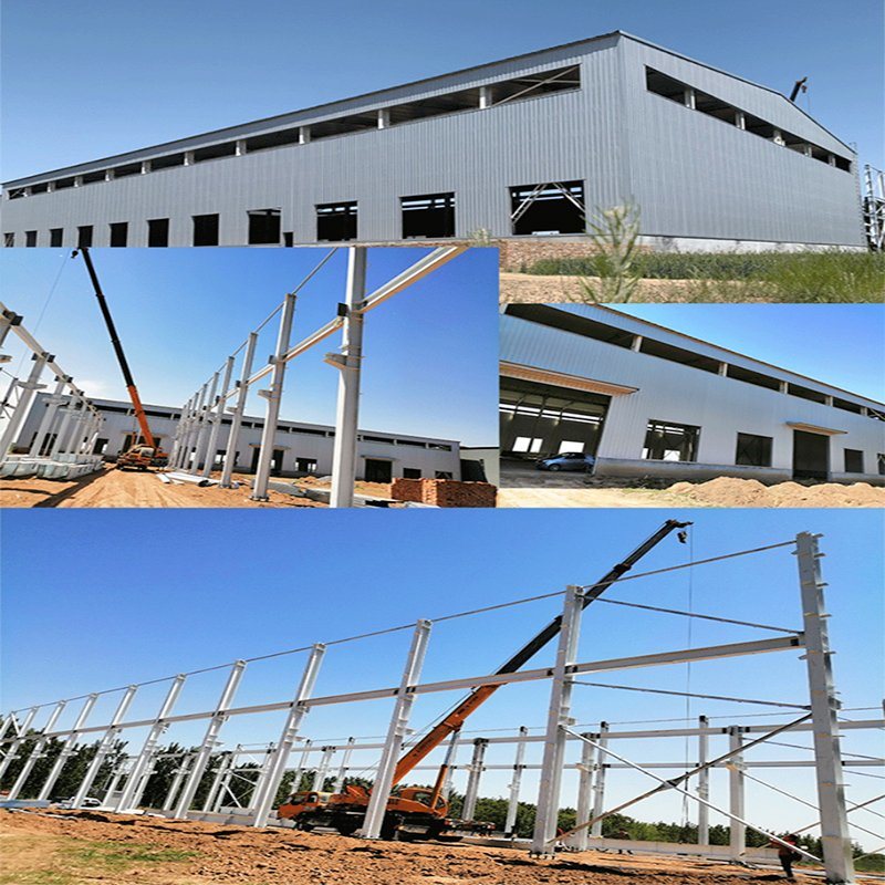 Pre-Engineered Galvanized Steel Structural Warehouse Construction