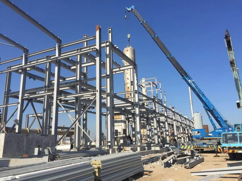 Prefabricated Steel Structure Workshop chemical plant building 