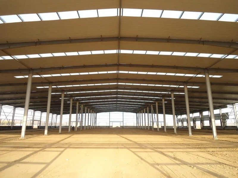 Economical Solution Prefabricated Portal Frame Steel Structure Workshop