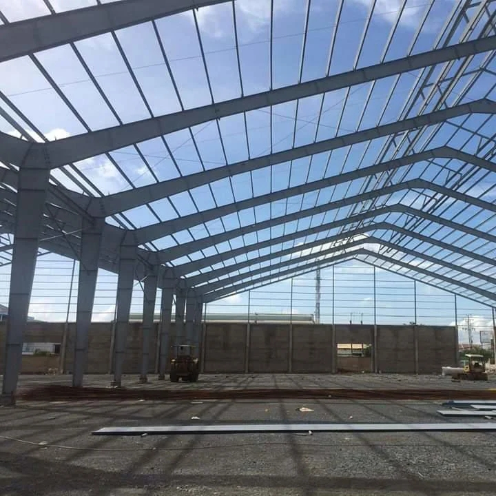 Prefabricated Welded Frame Light Steel Structure Workshop Building