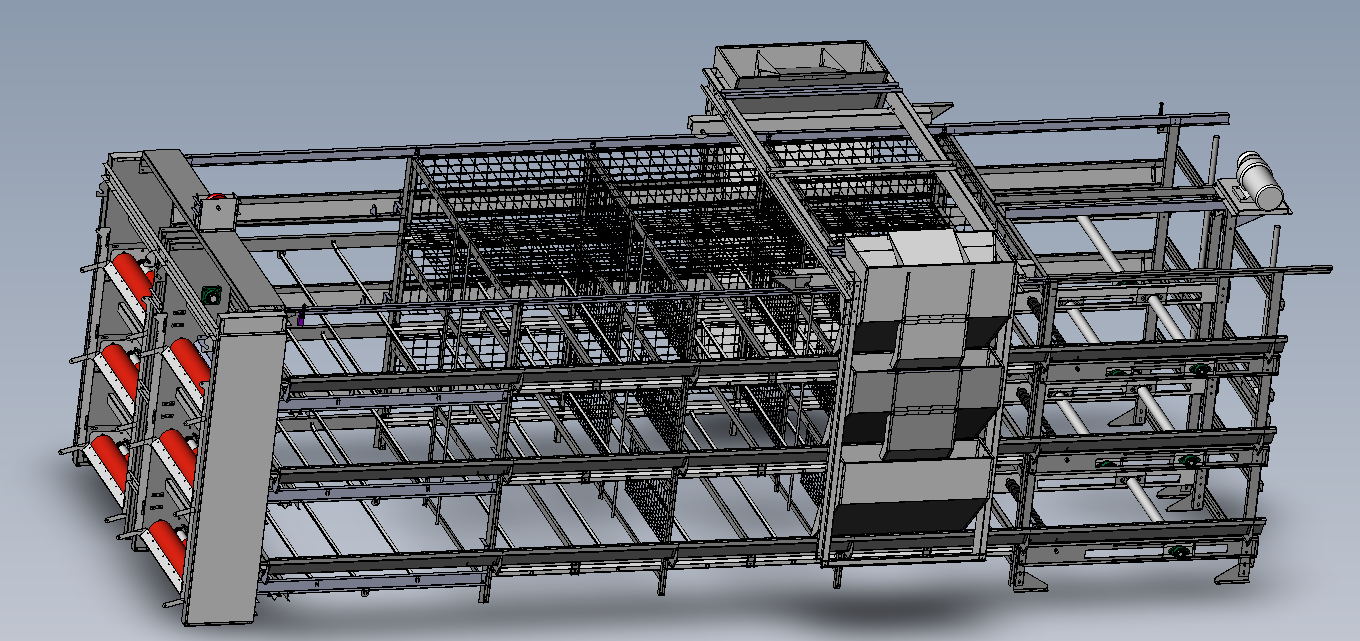 Automatic Poultry Farm Chicken Equipment Broiler Cages