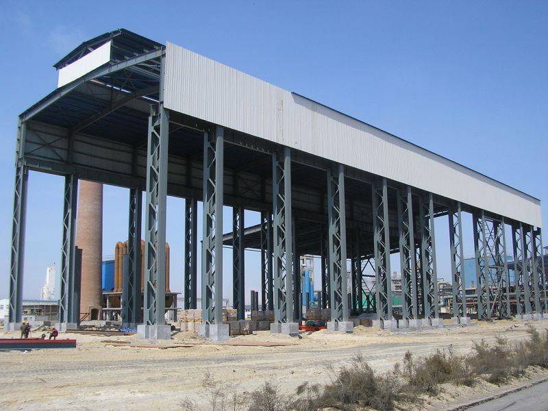 Heavy-duty Construction Steel Structure Workshop Workhouse