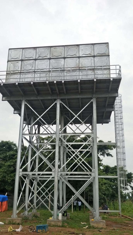 Steel Tank Stand Structure Supporting Tower