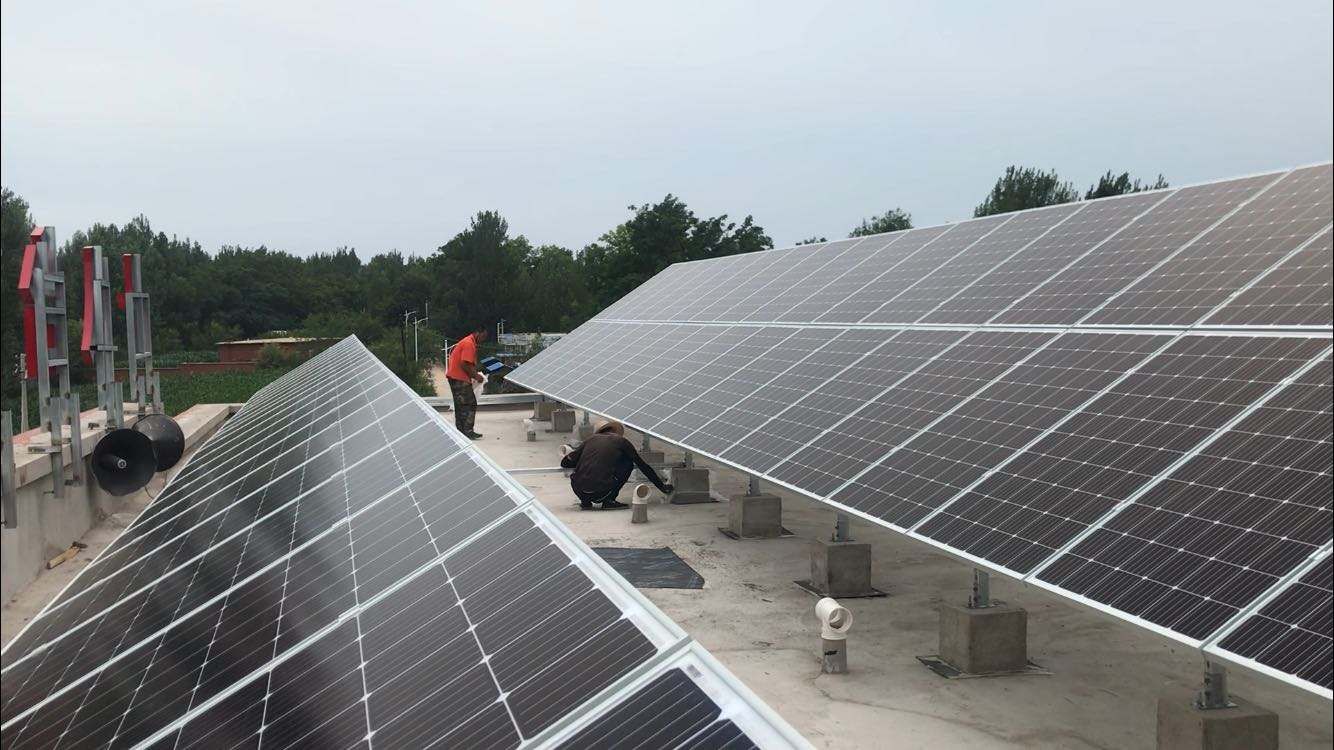 steel building photovoltaic panel