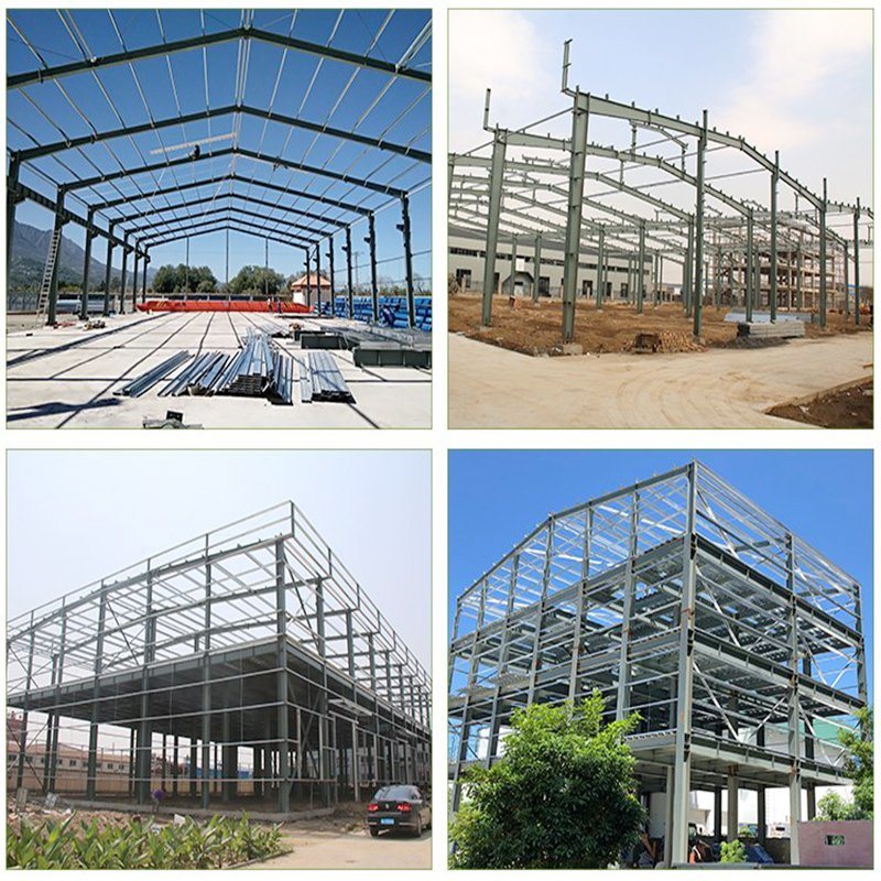 Good Insulation Fabricated Metal Buildings Steel Structure Warehouse