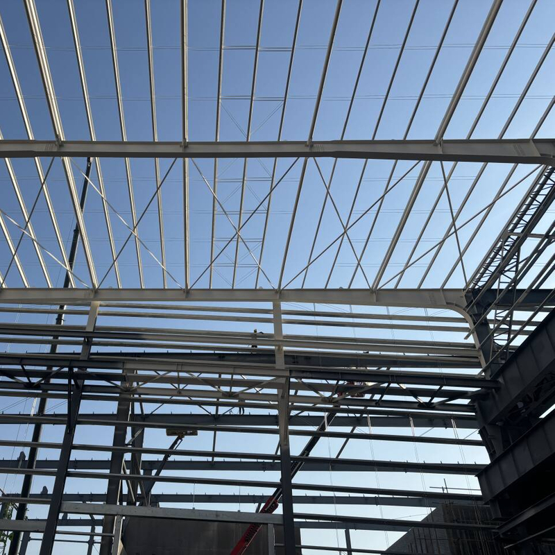 Prefabricated Steel Structure Modular Workshop Factories
