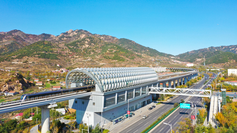 Prefabricated Multifunctional Steel Structure Building Qingdao Metro