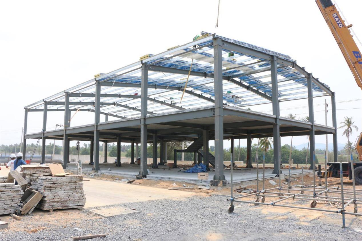 Construction Steel Structure Warehouse for Medical Instruments Building