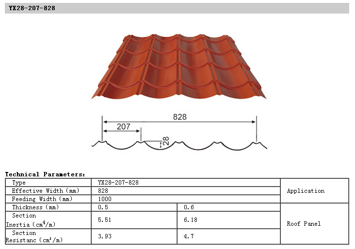 Steel Structural Construction V-950 rockwool sandwich panel