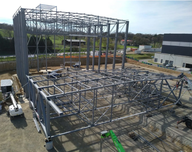 Prepared Frame Construction Demountable Steel Structure Warehouse 