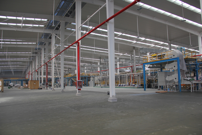 A Large-scale Modern Intelligent Steel Structure Workshop