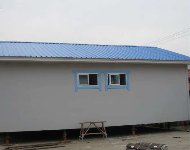 2 Layer Prefabricated House Living Steel Structure Villa