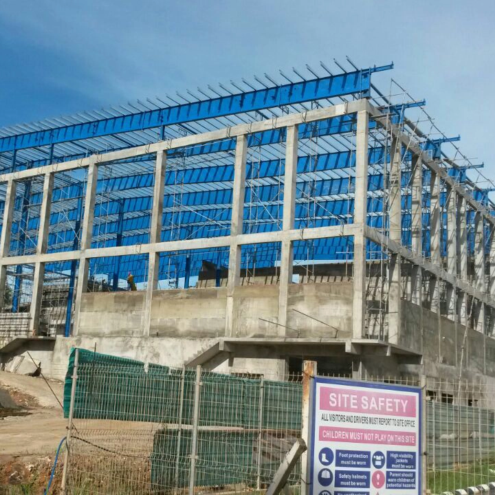 Sturdy And Durable Steel Structure Workshop Medical Store 