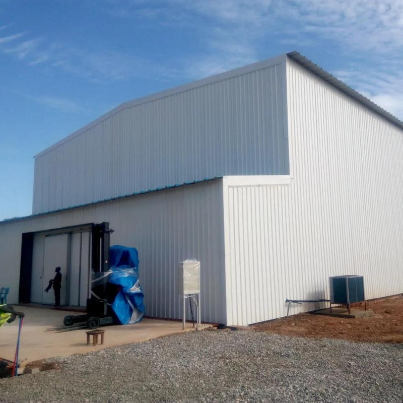 Cheap Outdoor Storage Shed Prefab Steel Structure Warehouse