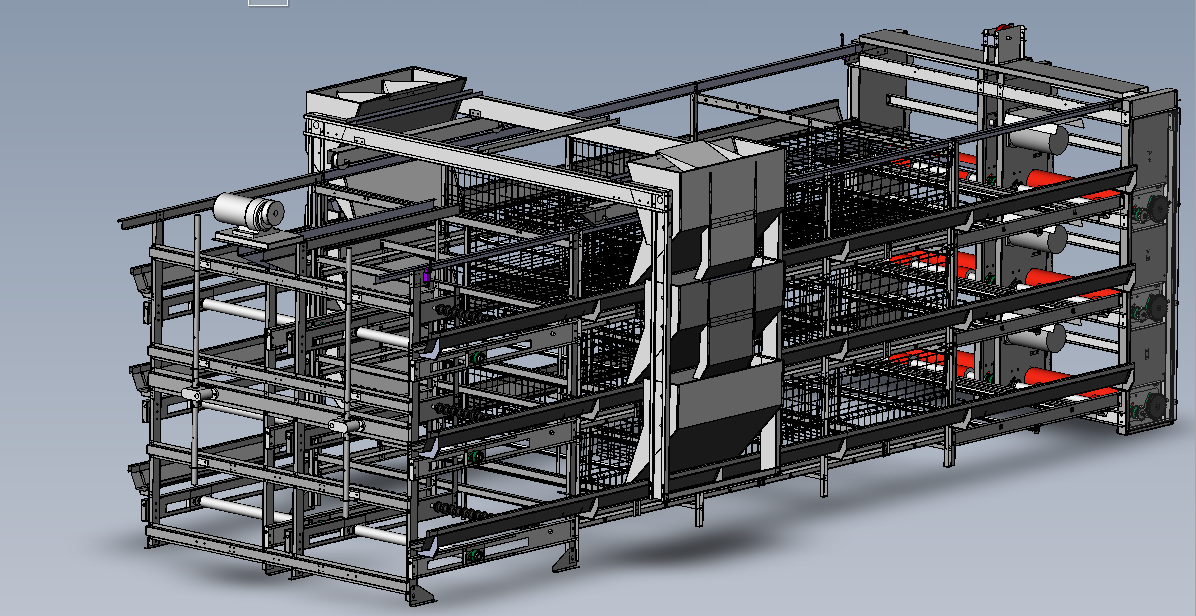 Automatic Poultry Farm Chicken Equipment Broiler Cages