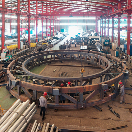 The main preassembly of the special-shaped truss space structure project was successfully completed