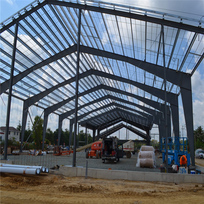 Heavy Prefab Steel Structure Workshop Building 