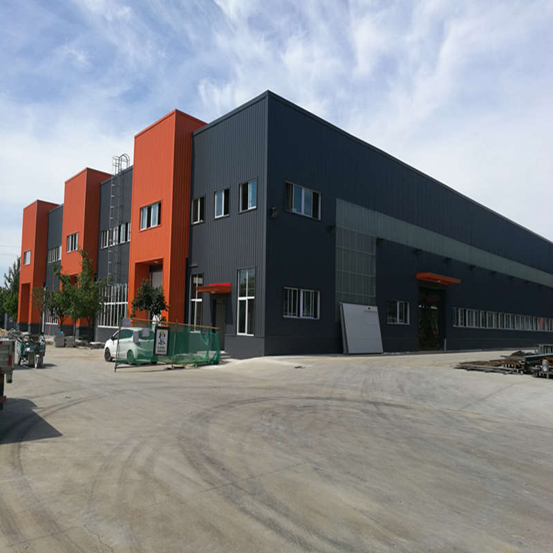 Large-Span Prefabricated Steel Storage Structure Warehouse