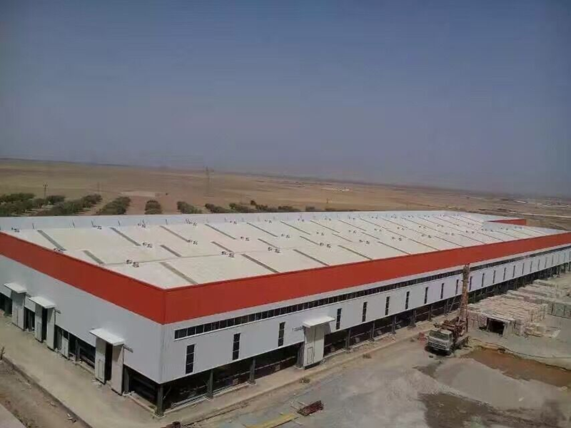 Prefabricated Steel Structure Workshop Construction Warehouse