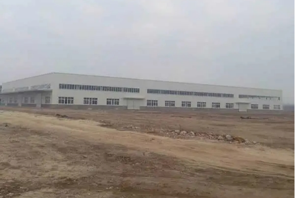 Economical Solution Prefabricated Portal Frame Steel Structure Workshop