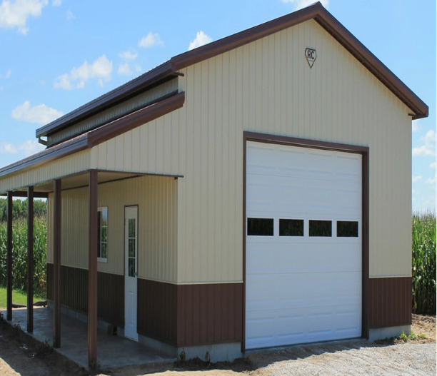 Beautiful And Affordable Steel Building Prefabricated Houses